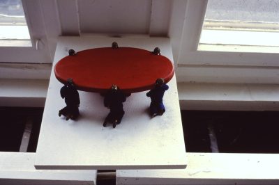 Conference table - scale model  1995-1996
