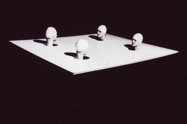Connected in space - Giant photograph 1996
