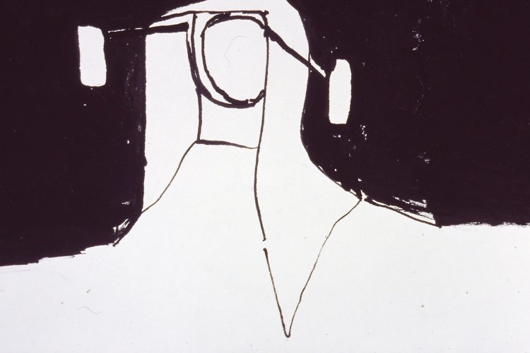 Nun with rearview mirror design 1995
