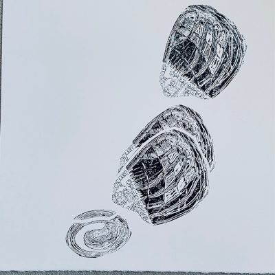 Vliegwiel Flywheel (screen printing) 50 x 50 cm 2025